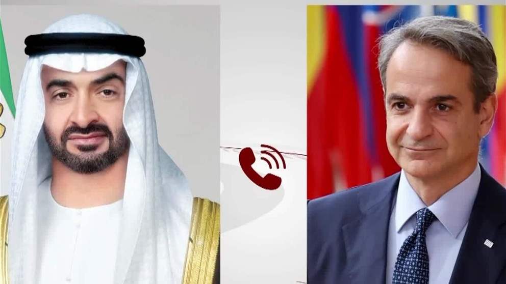 رئيس الدولة ورئيس وزراء اليونان يبحثان هاتفياً علاقات البلدين وتطورات الأوضاع في المنطقة