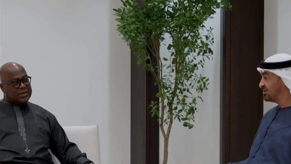 رئيس الدولة يستقبل رئيس الكونغو الديمقراطية ويبحث معه علاقات التعاون والتطورات الإقليمية