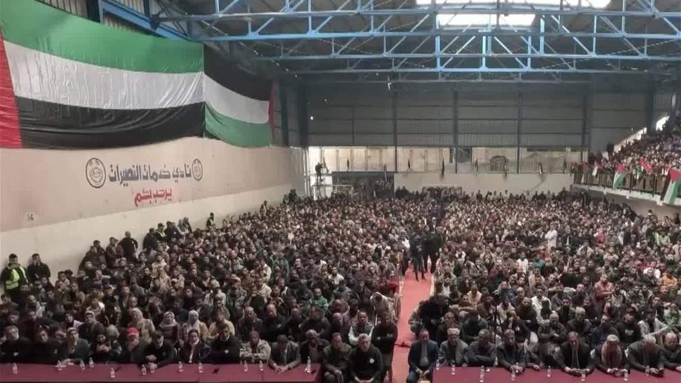 بدعم من "خليفة الإنسانية".. الفارس الشهم 3 تُجري قرعة اختيار العرسان المشاركين في حفل "ثوب الفرح 2" بغزة