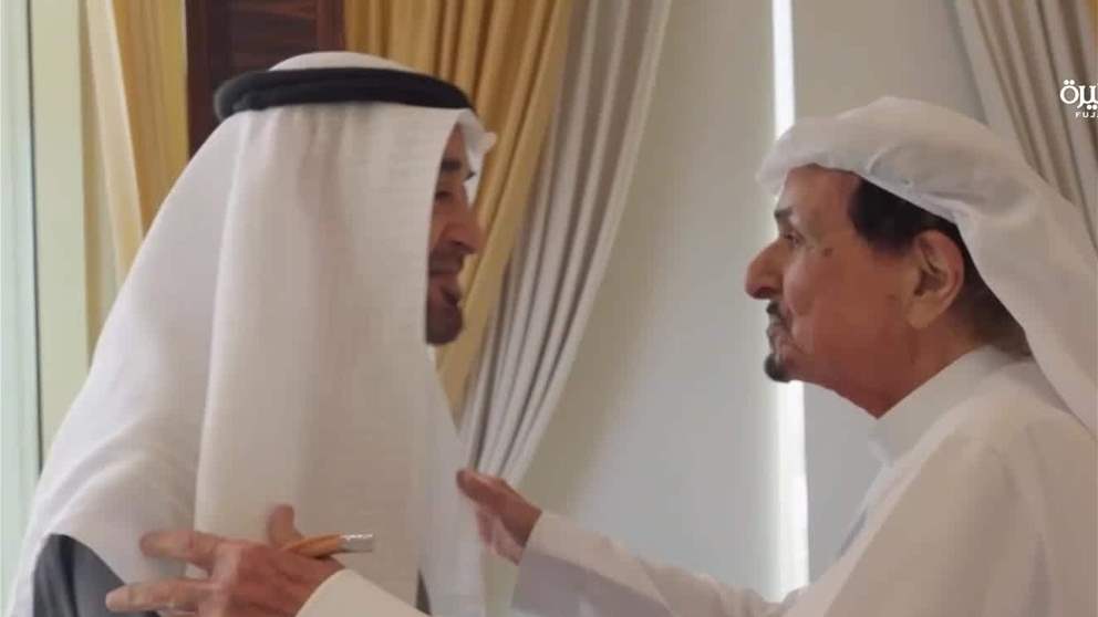 رئيس الدولة يزور حاكم عجمان