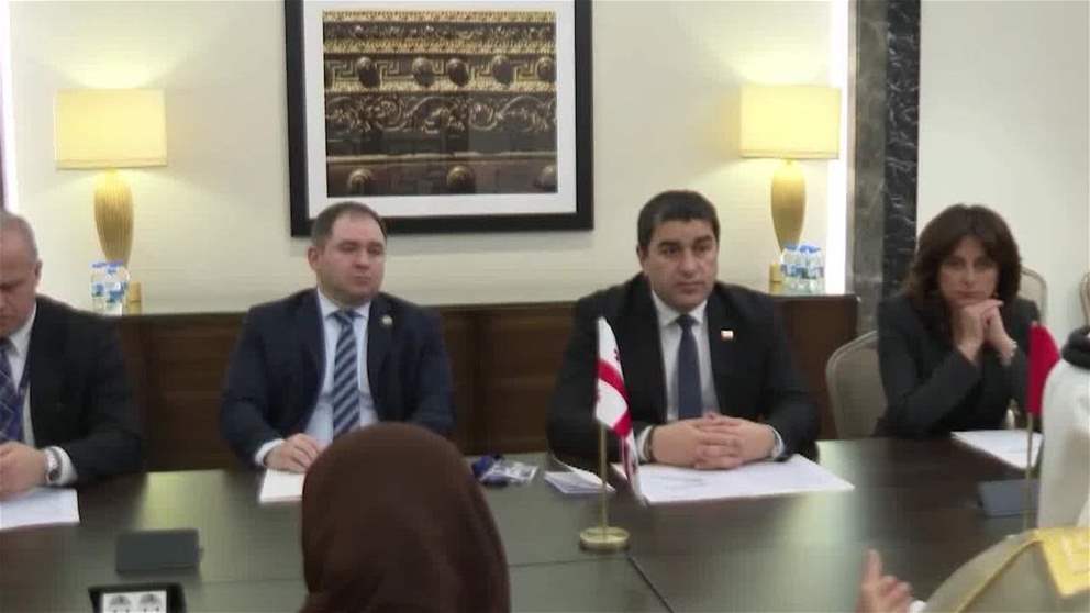 صقر غباش يلتقي رئيس البرلمان الجورجي على هامش اجتماعات الاتحاد البرلماني الدولي بإسطنبول