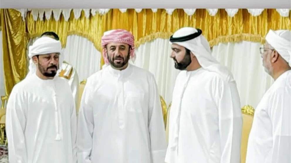 محمد الشرقي يقدم واجب العزاء بوفاة عبيد عاتي عبيد الزحمي