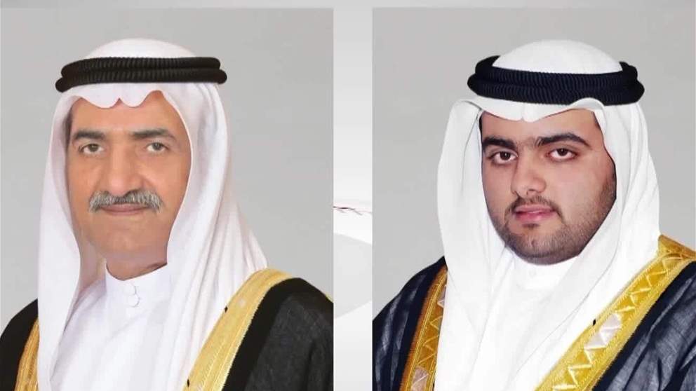 حاكم الفجيرة وولي عهده يعزيان أمير الكويت بوفاة عبدالله محمد الجابر الصباح