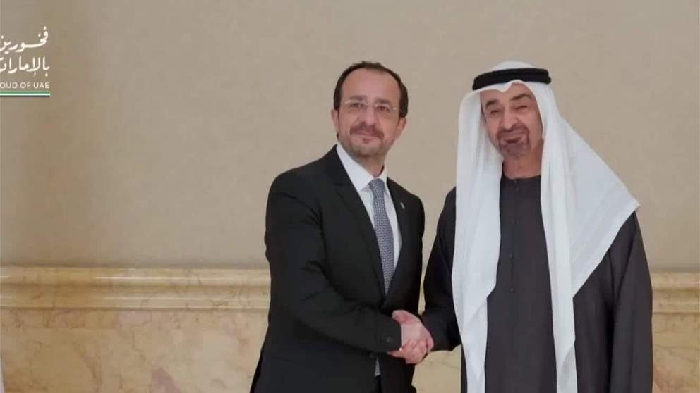رئيس الدولة ورئيس قبرص يبحثان تعزيز الشراكة الاستراتيجية الشاملة بين البلدين والمستجدات في المنطقة