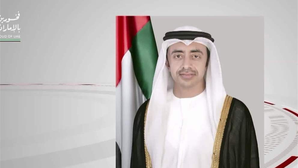 عبد الله بن زايد يدين التنظيم المرتبط بالحرس الثوري الإيراني في البحرين ويؤكد تضامن دولة الإمارات الكامل مع المملكة