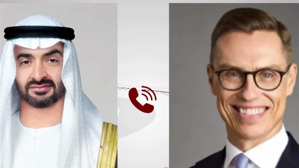 رئيس الدولة يتلقى اتصالا هاتفيا من رئيس فنلندا