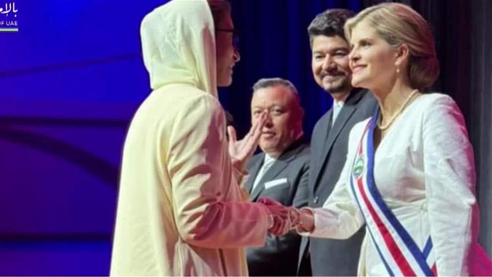 نيابةً عن رئيس الدولة .. نورة الكعبي تحضر مراسم تنصيب رئيسة جمهورية كوستاريكا