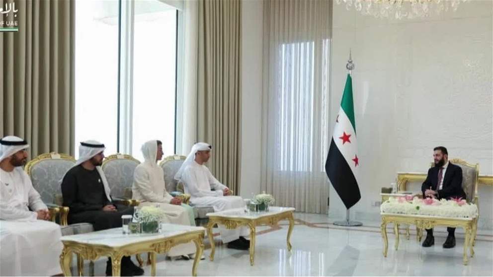الرئيس السوري يستقبل ثاني الزيودي ويبحثان فرص الشراكة لدعم جهود التعافي الاقتصادي في سوريا