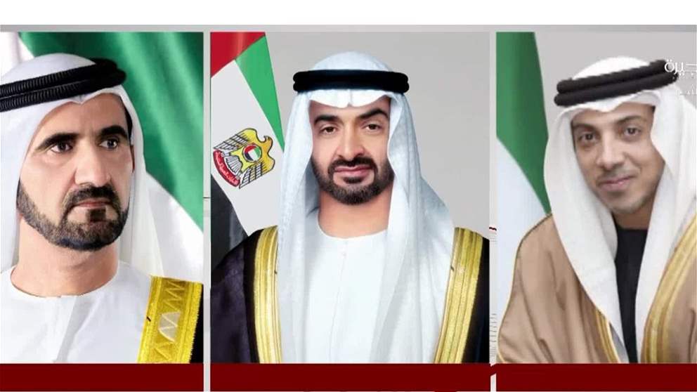 رئيس الدولة ونائباه يهنئون ملك الأردن بذكرى استقلال بلاده