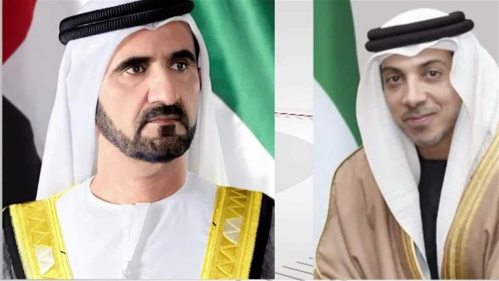محمد بن راشد ومنصور بن زايد يهنئان رئيس وزراء جزر سليمان