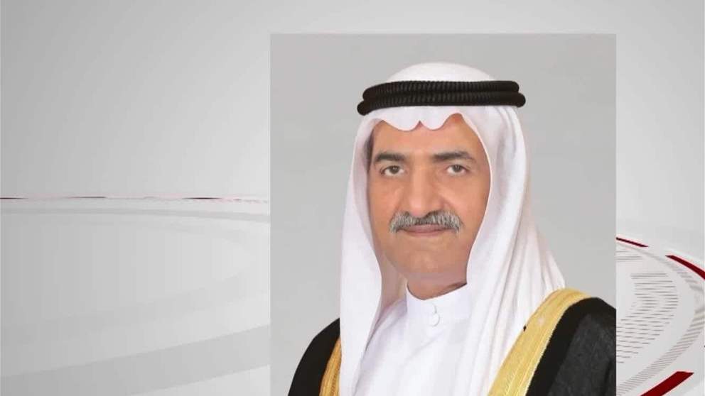 حاكم الفجيرة يعزي أمير قطر بوفاة عبد الله بن حمد العطية