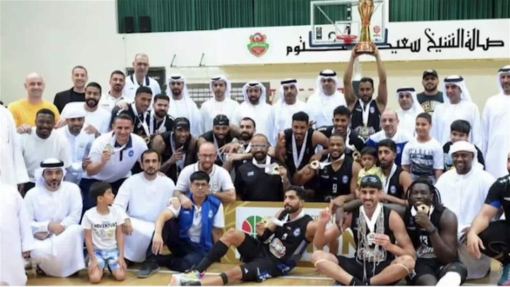 النصر يفوز على شباب الأهلي ويتوج بكأس نائب رئيس الدولة لكرة السلة