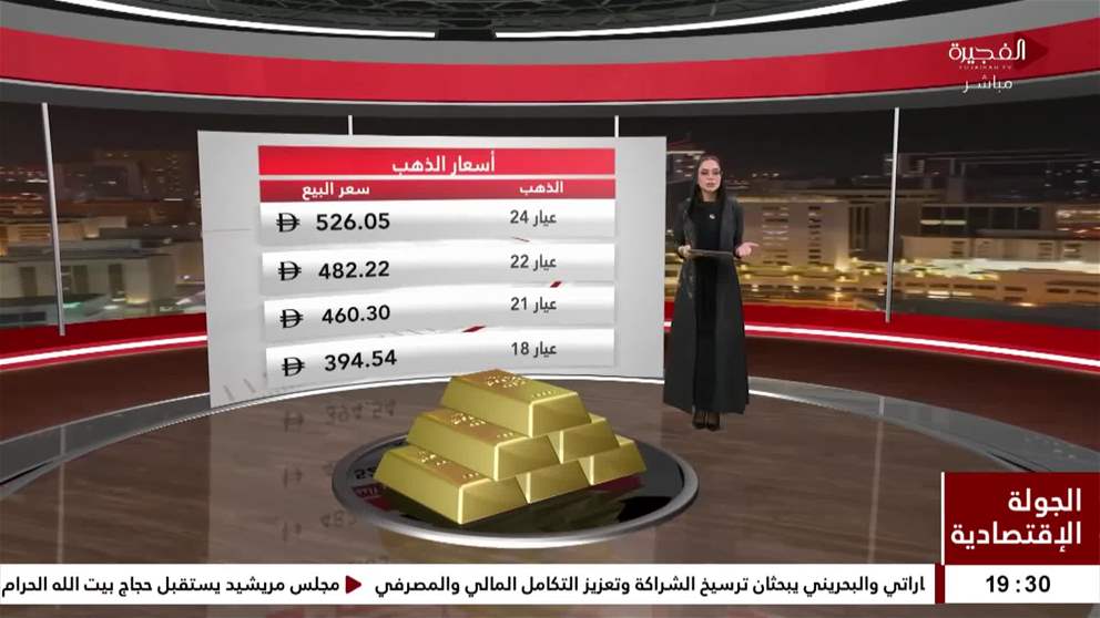 الذهب يتراجع مع تجدد الأعمال القتالية في الشرق الأوسط