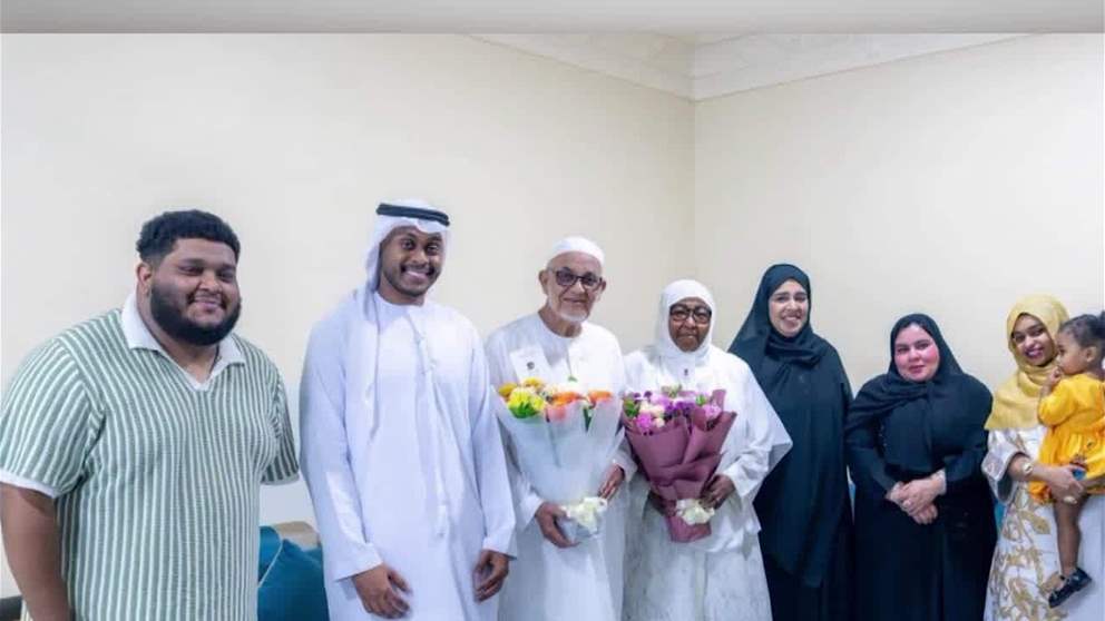 الفجيرة للموارد الطبيعية تزور حجاج بيت الله الحرام من أهالي الموظفين 