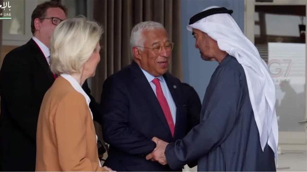 رئيس الدولة يلتقي رئيس المجلس الاوروبي ورئيسة المفوضية على هامش مشاركته في قمة مجموعة السبع في فرنسا
