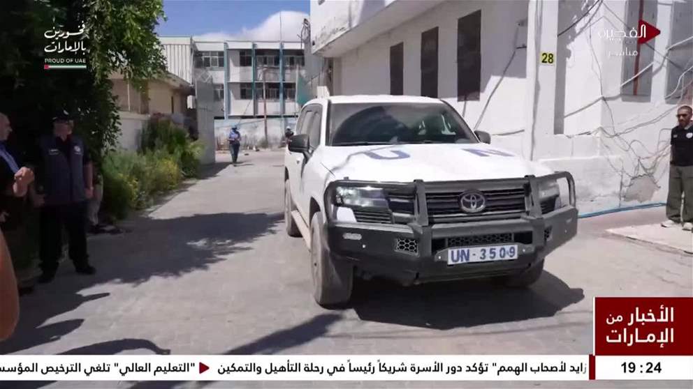 المستشفى الميداني الإماراتي في غزة يستقبل وفداً من مكتب الأمم المتحدة لتنسيق الشؤون الإنسانية