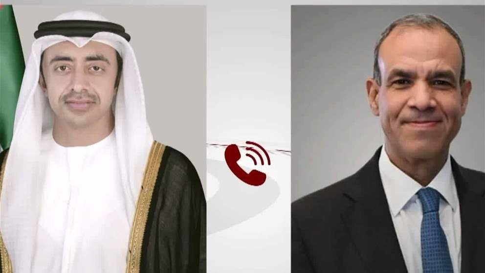 عبدالله بن زايد يبحث هاتفيا مع وزير خارجية مصر الاوضاع في المنطقة