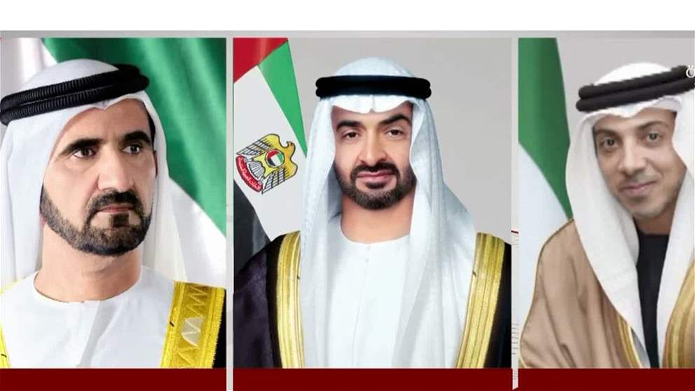 رئيس الدولة ونائباه يهنئون رئيس وزراء بريطانيا الجديد بمناسبة تعيينه