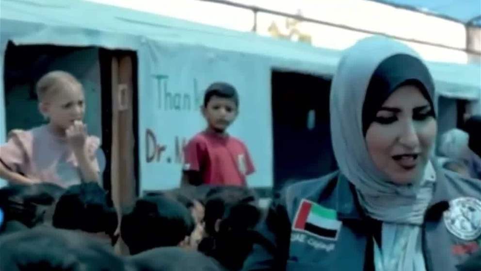 ضمن عملية الفارس الشهم 3 الامارات ترسل مساعدات لطلبة مدرسة ابجد في غزة