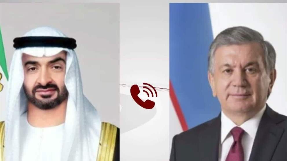 رئيس الدولة ورئيس أوزبكستان يبحثان هاتفياً علاقات البلدين