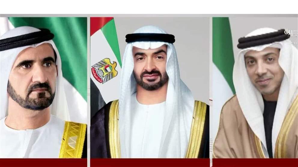 رئيس الدولة ونائباه يهنئون رئيسة بيرو بذكرى استقلال بلادها