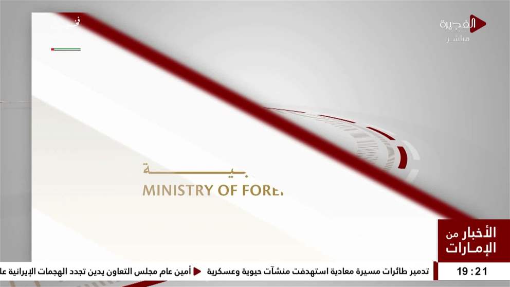 الامارات تدين بشدة الهجوم الذي استهدف سفينتين في ميناء دمياط  بجمهورية مصر العربية