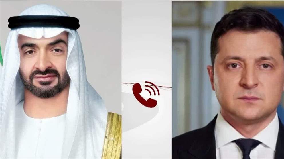 رئيس الدولة والرئيس الأوكراني يبحثان خلال اتصال هاتفي تعزيز علاقات التعاون بين البلدين والتطورات الإقليمية