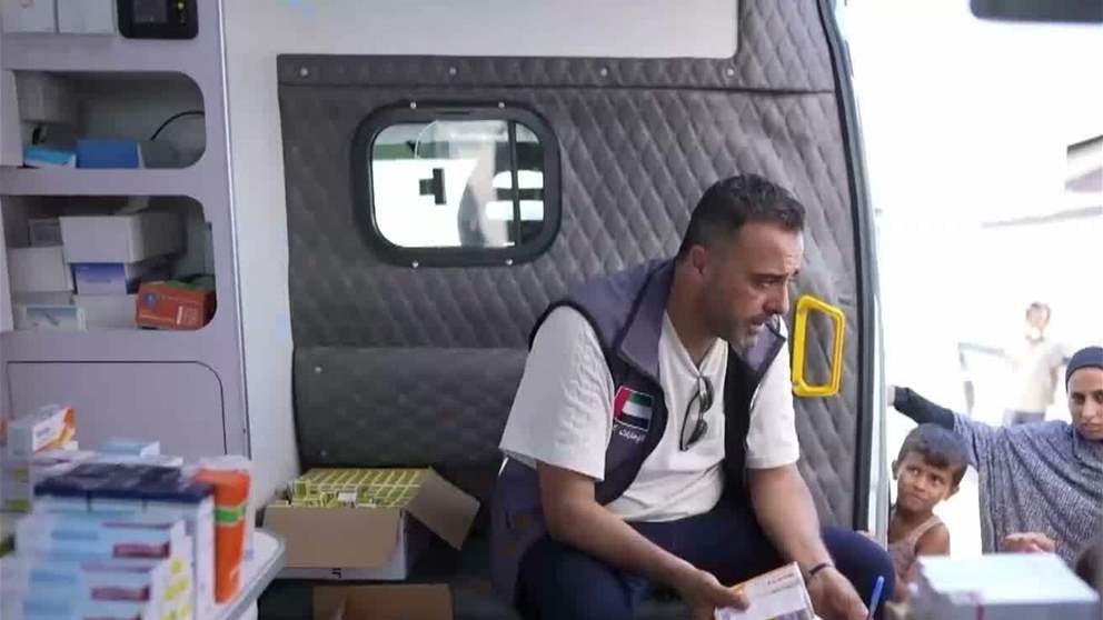 العيادة الطبية المتنقلة تواصل تقديم خدماتها الصحية لاهالي قطاع غزة ضمن عملية الفارس الشهم 3
