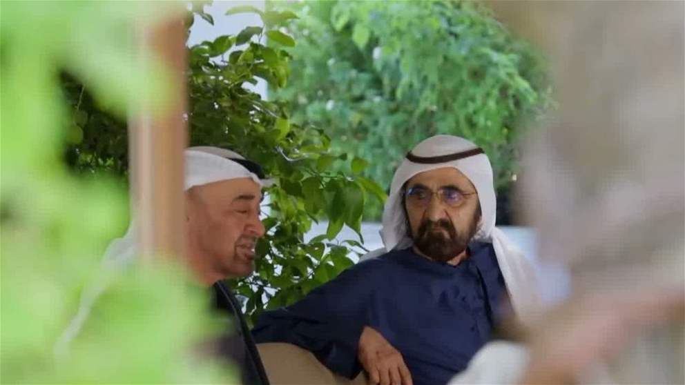رئيس الدولة ومحمد بن راشد يبحثان شؤون الوطن خلال لقائهما في استراحة المرموم في دبي