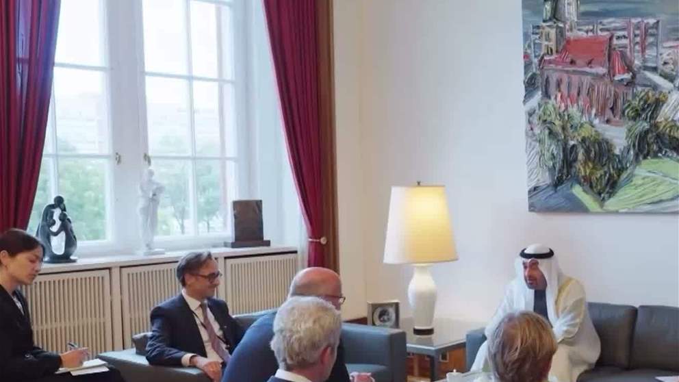 رئيس الدولة يلتقي عمدة برلين في اطار " زيارة دولة " الى المانيا