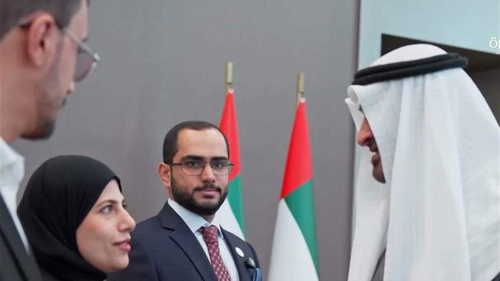 رئيس الدولة يلتقي طلبة الامارات في اطار زيارة دولة الى المانيا