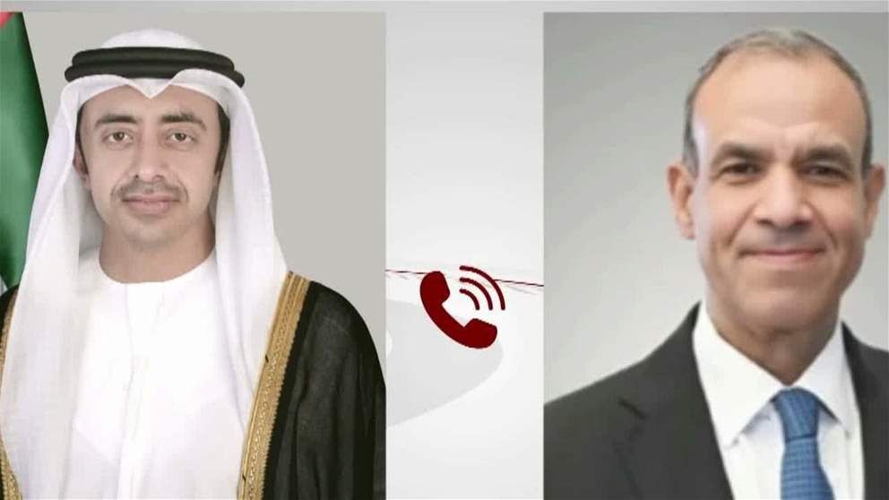 عبد الله بن زايد ووزير الخارجية المصري يبحثان هاتفياً التطورات الإقليمية