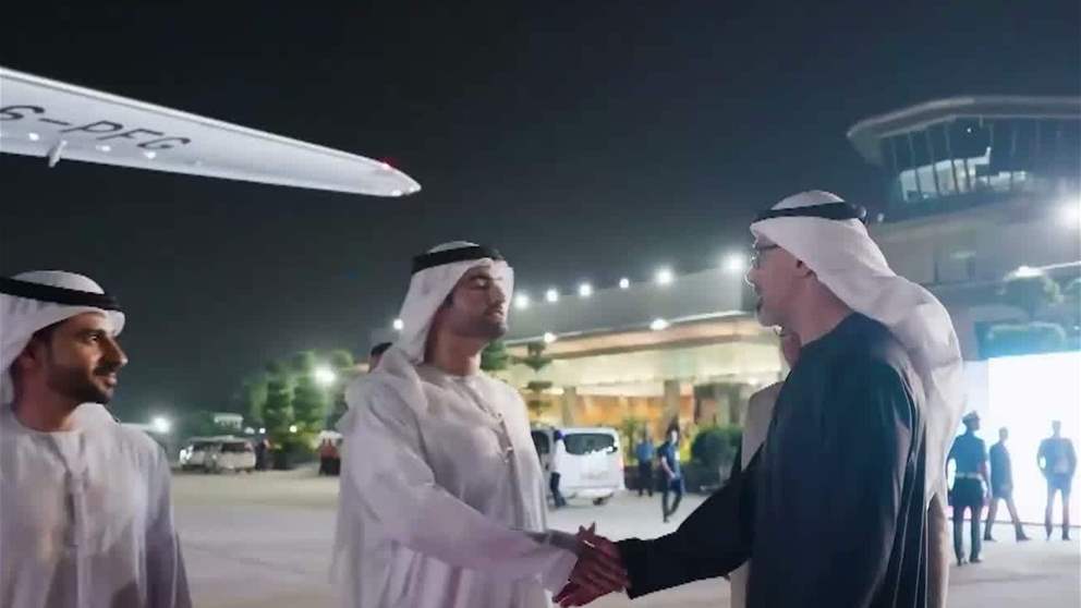 ولي عهد ابوظبي يختتم زيارته الى جمهورية الهند