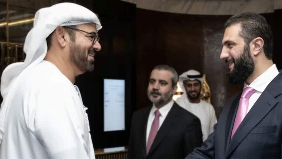 الرئيس السوري يطلع على منظومة العمل الحكومي في الامارات