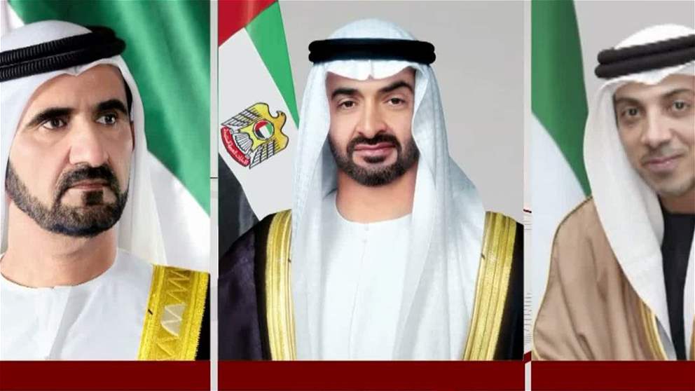 رئيس الدولة ونائباه يهنئون الحاكم العام لدولة بليز بذكرى استقلال بلادها