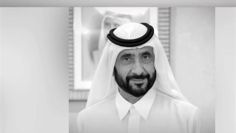 تشييع جثمان الشيخ احمد ين راشد الى مثواه الاخير