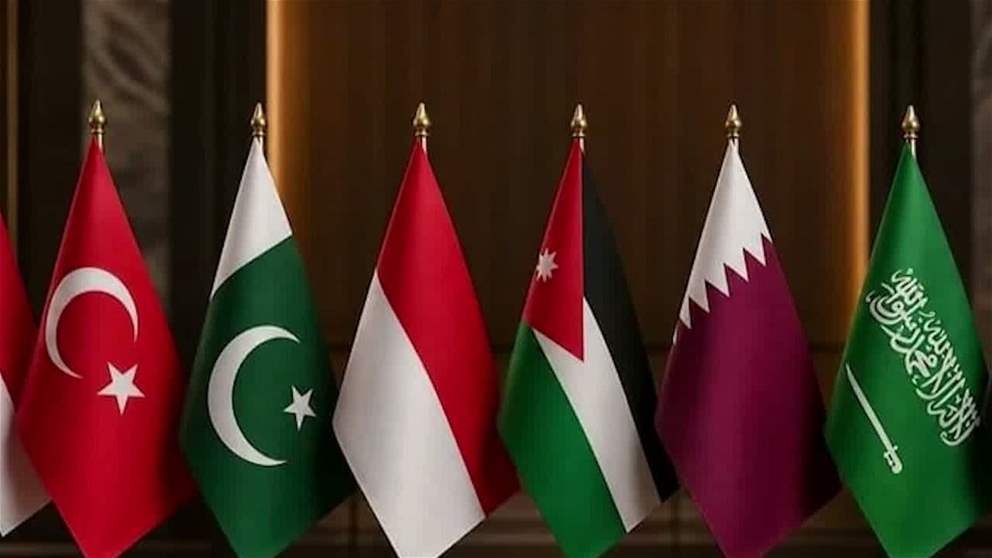 بيان مشترك لوزراء خارجية دولة الامارات والسعودية وقطر والاردن واندونيسيا وباكستان وتركيا ومصر
