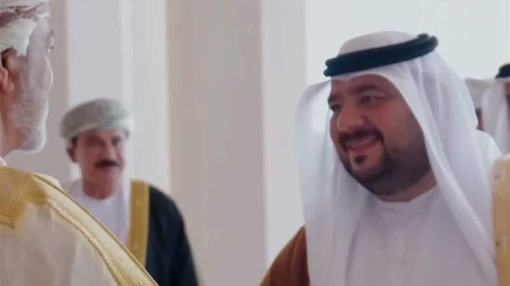 سلطان عمان يستقبل طحنون بن زايد