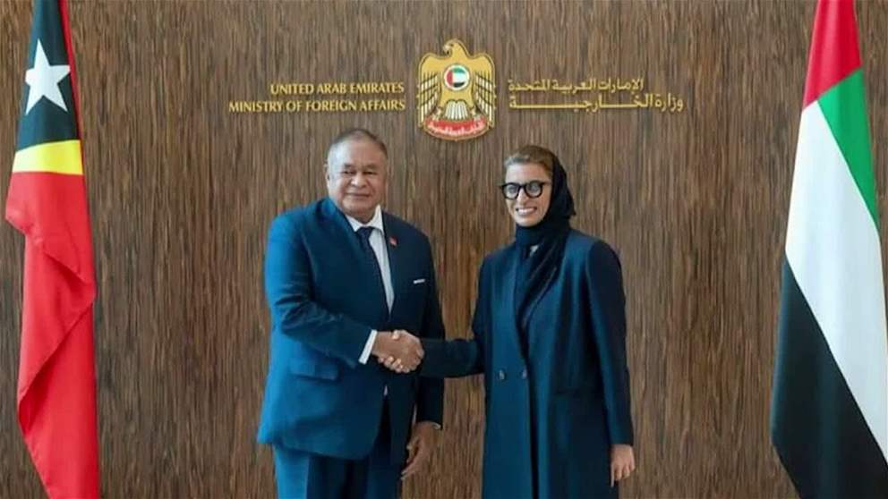 نورة الكعبي تلتقي وزير الخارجية والتعاون في تيمور الشرقية الديمقراطية