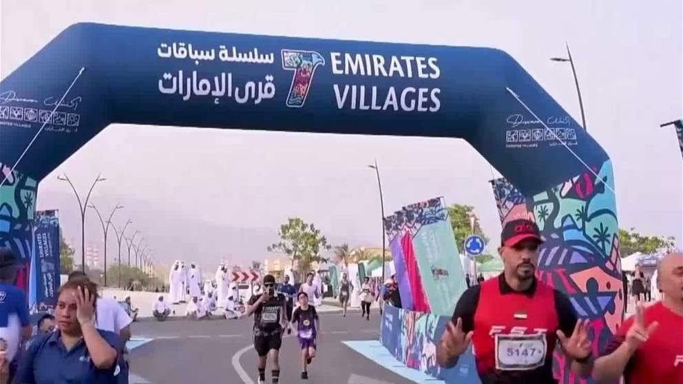 برعاية ذياب بن محمد بن زايد.. قدفع تفتتح سلسلة سباقات قرى الإمارات للجري