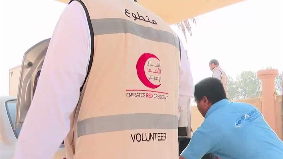مركز الهلال الأحمر الإماراتي بالفجيرة ينفذ مشروع توزيع لحوم الكفارات والنذور