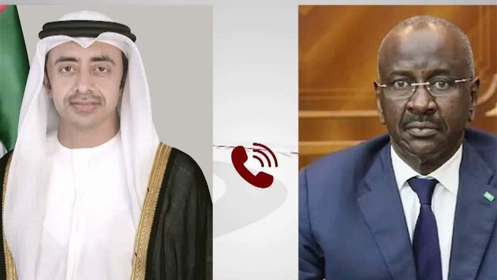 عبدالله بن زايد ووزير خارجية موريتانيا يبحثان هاتفيا العلاقات الثنائية والمستجدات الإقليمية