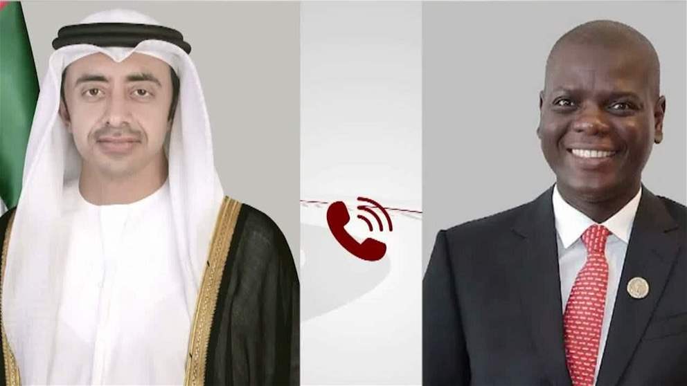 عبدالله بن زايد ووزير العلاقات الدولية في جنوب افريقيا يبحثان هاتفيا العلاقات الثنائية والتطورات الإقليمية 