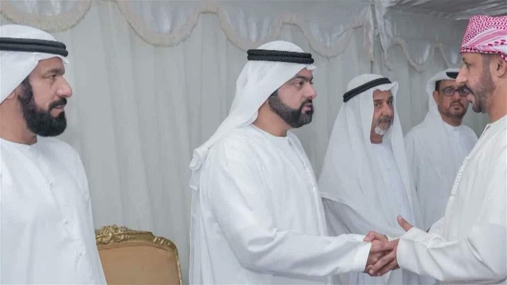 محمد الشرقي يقدم واجب العزاء في وفاة فاطمة حميد سعيد محمد سعيد السويدي
