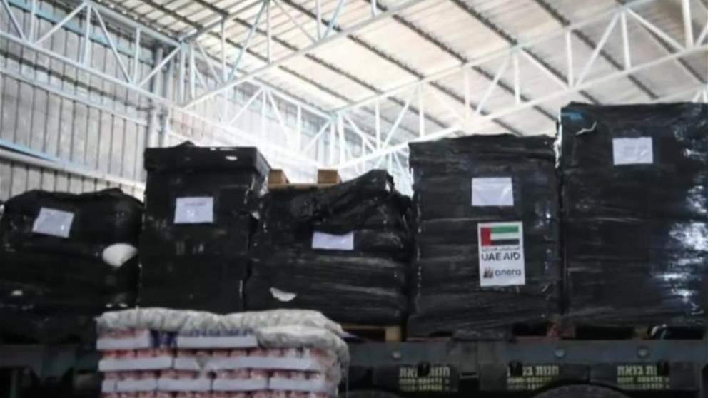 الإمارات تعلن عن إيصال 400 طن من المساعدات الغذائية لسكان غزة