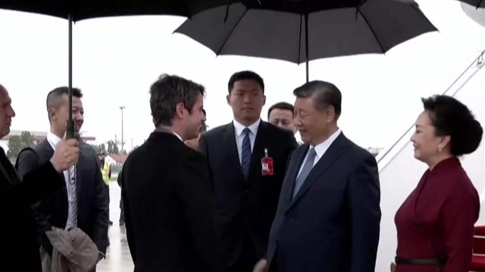 الرئيس الصيني يبدأ زيارة دولة الى فرنسا