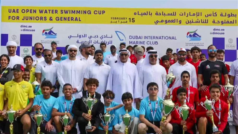 "سباحة الفجيرة" يتألقون في كأس المياه المفتوحة