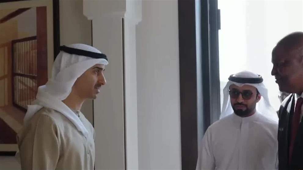 رئيس الدولة ورئيس افريقيا الوسطى يبحثان علاقات التعاون بين البلدين