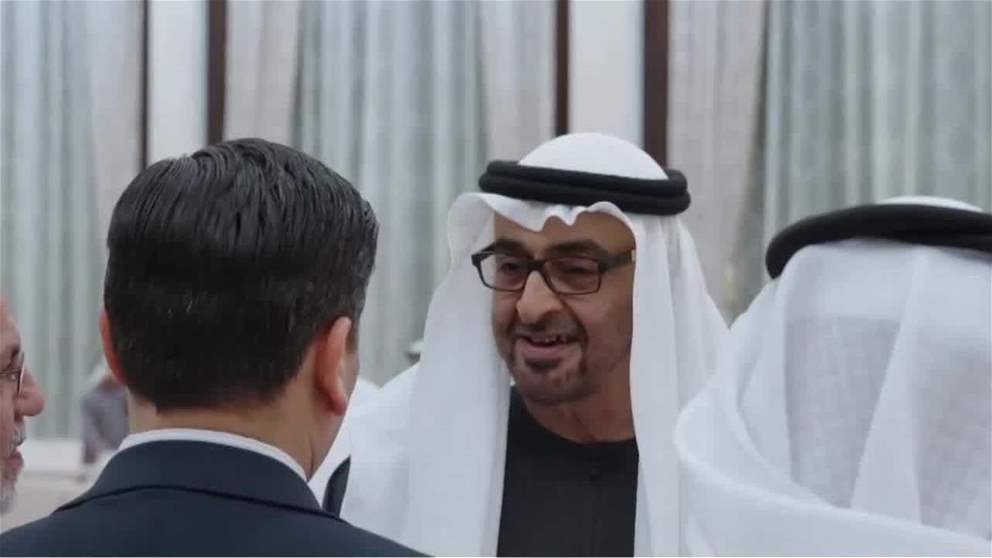 رئيس الدولة يستقبل وفداً من الداعمين والمنظمين لحملة الإمارات معك يا لبنان