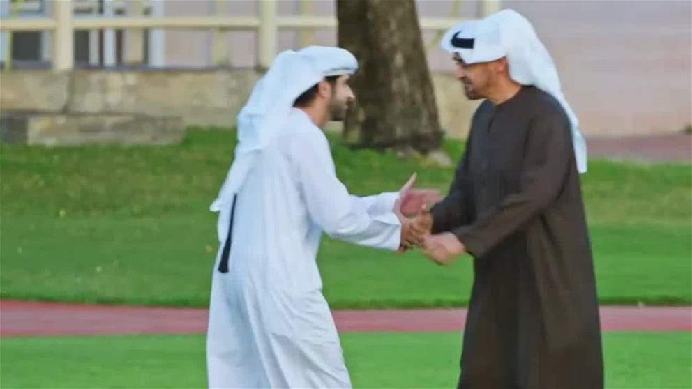 خلال لقائهما في استراحة المرموم بدبي ...رئيس الدولة ومحمد بن راشد يبحثان شؤون الوطن بحضور منصور بن زايد
